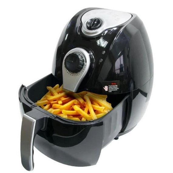 Безмасляная фритюрница, Фритюрниця маленька, Настільна фритюрниця, Аерофритниця, Фритюрница для блюд OR-38 | Зображення 2