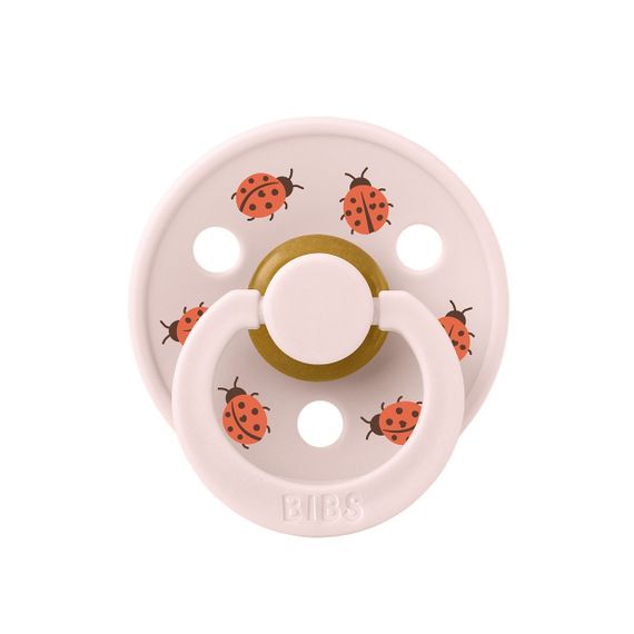 Соска пустушка Bibs Studio Colour 6-18 міс Latex Round Bumblebee Friends | Зображення 8
