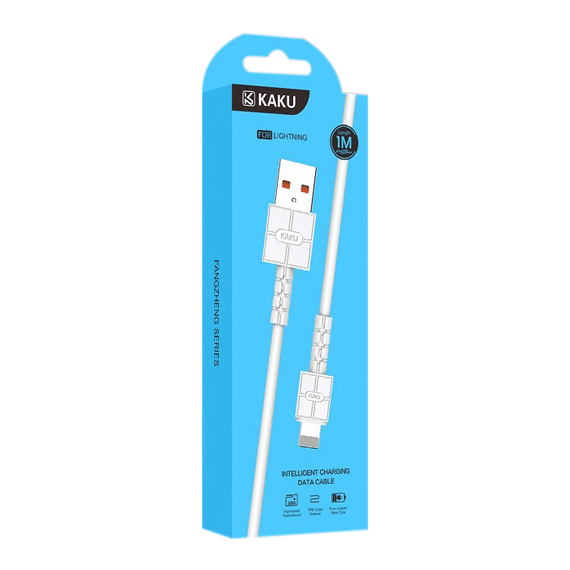 USB кабель Kaku KSC-293 USB - Lightning 1m - White | Зображення 2