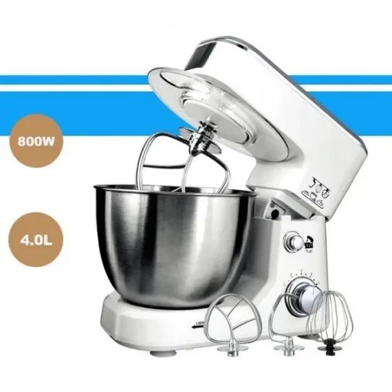 Кухонний комбайн тестоміс міксер 3 в 1 на 6 швидкостей Sokany SC-209 Multy 800 Вт | Зображення 1