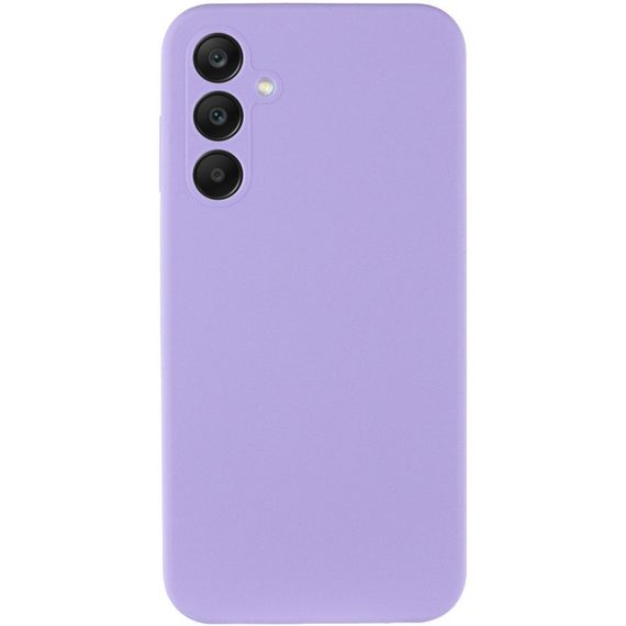 Чехол Silicone Cover Lakshmi Full Camera (AAA) для Samsung Galaxy S25+ Сиреневый / Dasheen | Зображення 1