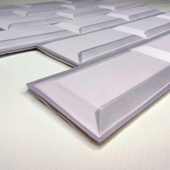 Декоративна ПВХ плитка на самоклейці цегла 300х300х5мм, ціна за 1 шт. (СПП-501) SW-00000665 | Зображення 2