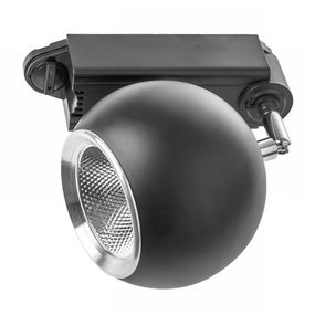 Светильник трековый поворотный LED KW-210/12W NW BK COB