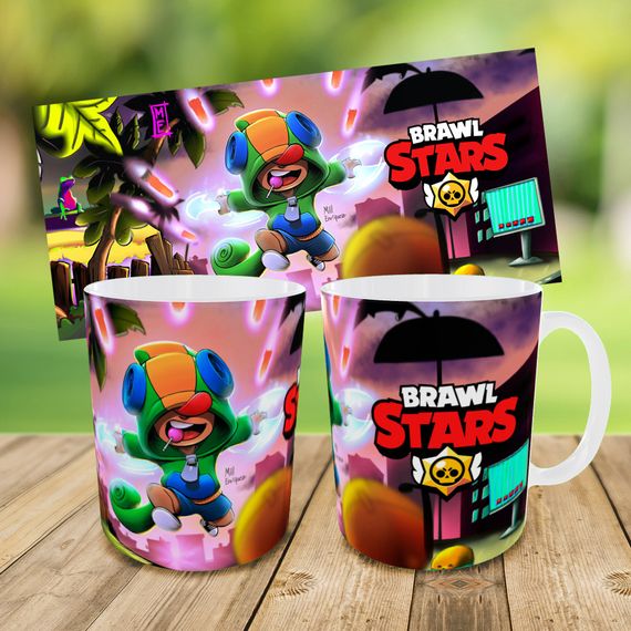 Набор детский  Бравл Старс рюкзак,сумка-бананка,кружка (00704) | Зображення 5