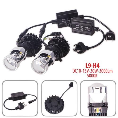 Лампи PULSO L9/H4-H/L/LED-chips CSP/12v35w/3000Lm/5000K | Зображення 1