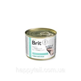 Влажный корм Brit Grain Free Veterinary Diets Struvite для кошек при лечении и для профилактики мочек яной болезни с др