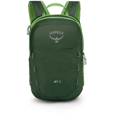 Рюкзак туристический Osprey Jet 12 green canopy/limeline green - O/S - темно-зелений (009.3895) | Зображення 2