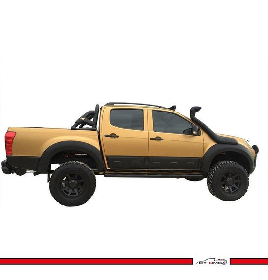 Молдинг на двери (4 шт, ABS) для Isuzu D-Max 2011-2019 гг. | Зображення 1