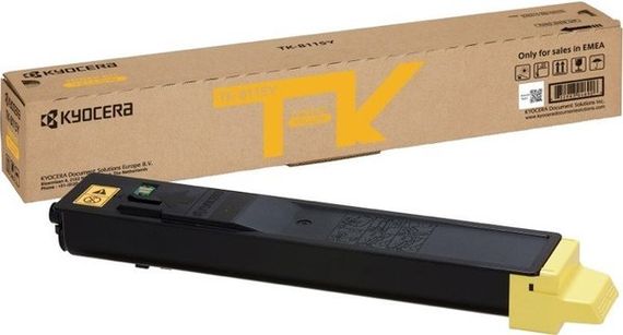 Картридж Kyocera TK-8115Y (1T02P3ANL0) Yellow (1T02P3ANL0) | Зображення 1