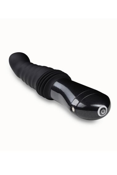 Роскошный вибратор с фрикциями Blush Temptasia Lazarus черный Sex Aura | Зображення 6