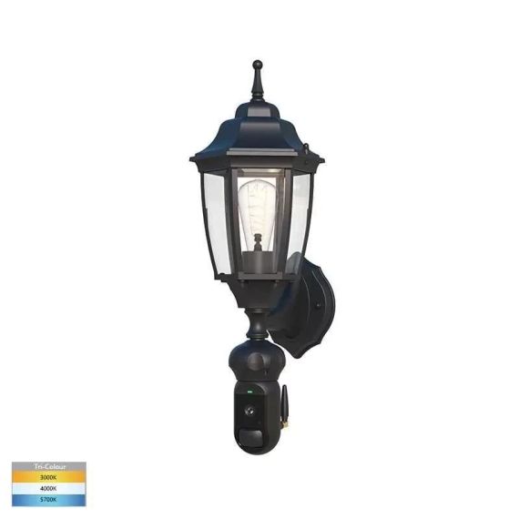 Фасадний LED світильник із камерою відеоспостереження, поворотна камера Wi-Fi вулична 5мп | Зображення 2