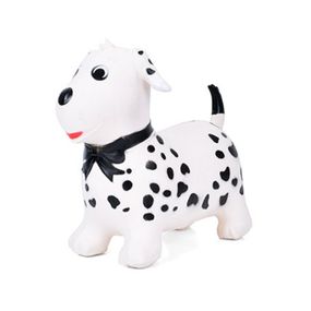 Дитяча іграшка-стрибун "Цуценя" MS 4160(White) гума, до 20 кг