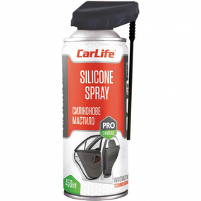 CARLIFE Силіконове мастило CARLIFE SILICONE SPRAY Professional 450ml CF455