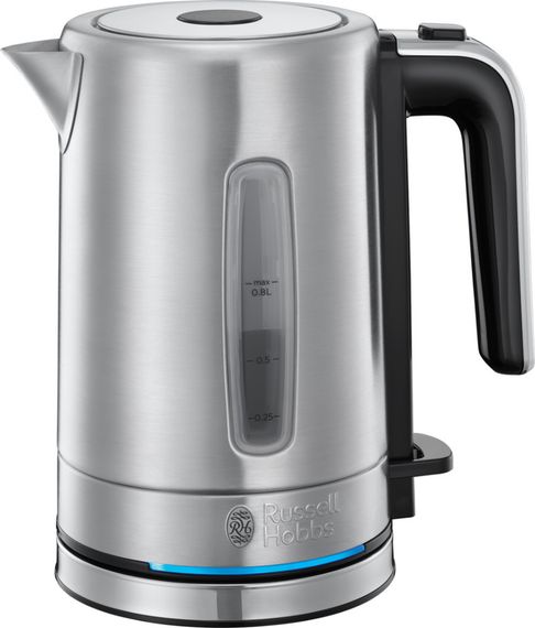 Чайник Russell Hobbs 24190-70 CompactHome, 2200Вт, 0.8л, нержавеющая сталь (24190-70)
