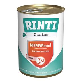 Вологий корм для собак із захворюваннями нирок Rinti Canine Veterinary Niere/Renal Mit Rind, 400 гр