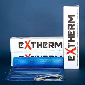 Надтонкі нагрівальні мати на основі одножильного кабелю Extherm ETL 1800 W