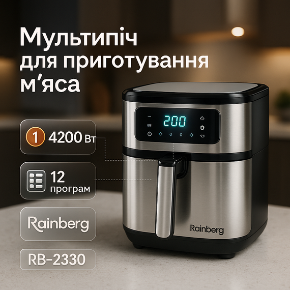 Аэрогриль с функцией жарки без масла, Фритюрницы для жарки пончиков, Аэро-гриль для приготовления фри OF-34