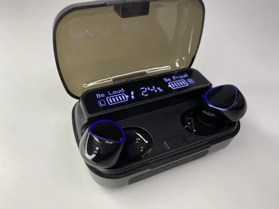 Бездротові навушники M10 вкладки з мікрофоном для Андроїд і IOS TWS WIRELESS | Зображення 3