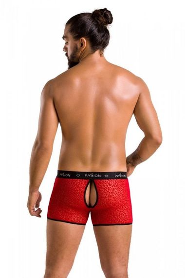Чоловічі червоні боксерки з малюнком 046 SHORT PARKER red L/XL - Passion | Зображення 1