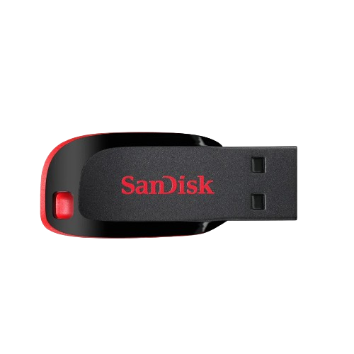 Флешка 32Гб USB 2.0 чорний/червоний Cruzer Blade SanDisk | Зображення 1