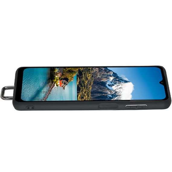 Шкіряний чохол Wallet case and straps для Samsung Galaxy S24 Синій / Blue | Зображення 7
