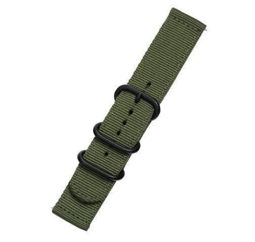 Нейлоновый ремешок Primo Traveller для часов Xiaomi Amazfit GTR 47 mm - Army Green | Зображення 2