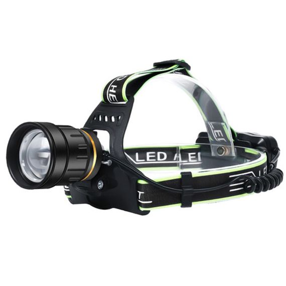 Ліхтарик на голову для альпінізму PLD-A12-TG 2x18650, Тактичний налобний ліхтар на акумуляторі US-69 | Зображення 4