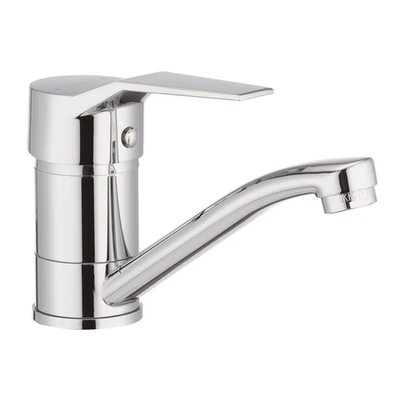 Смеситель для умывальника Haiba Zeon 555 (вылив 15 см) (HB0414)