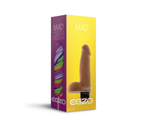 Вибратор EGZO Ciberskin V005 ( 17,5 см х 4 см ) sexstyle | Зображення 2
