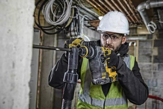 Перфоратор акумуляторний DeWALT SDS-Plus без АКБ та ЗП DCH274N | Зображення 4