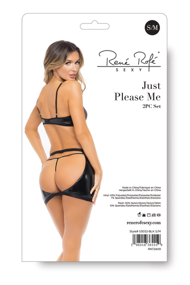 Комплект Rene Rofe Just Please Me, чорний, S/M | Зображення 3
