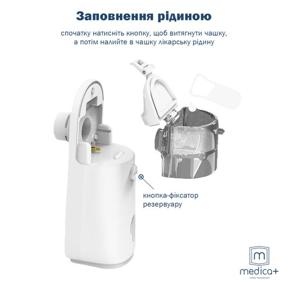 Портативный ингалятор MEDICA+ Breath Control 9.0 (Япония) | Зображення 6
