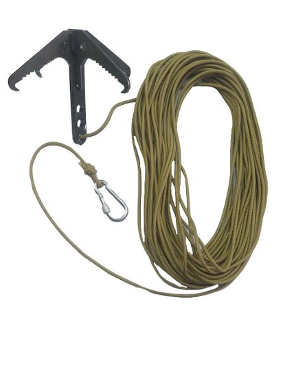 Гачок кішка сталь з шнуром паракорд М&М Вид 1 Coyote Койот (213693) | Зображення 1