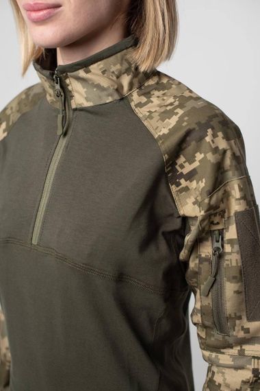 Жіноча тактична сорочка-Убакс еластан Premium mm14 Military | Зображення 6