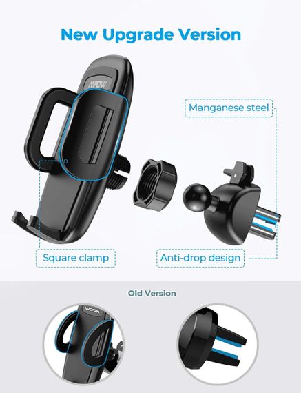 Кріплення для телефона Mpow CA086B Вентиляційне автомобільне | Зображення 2