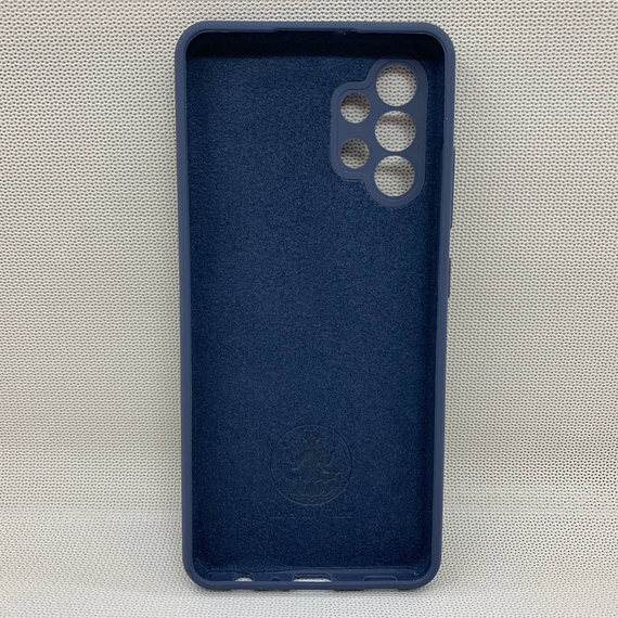 Чохол з логотипом для Samsung Galaxy A32 | Протиударний | Soft Touch | Синій | Зображення 1