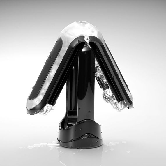 Мастурбатор Tenga Flip Zero Black, змінна інтенсивність стимуляції, розкладний Sex Aura | Зображення 3