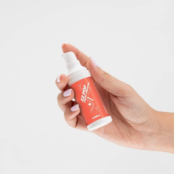 Жидкий вибратор со вкусом персика Crushious Zz Pop, 30 мл Sex Aura | Зображення 3