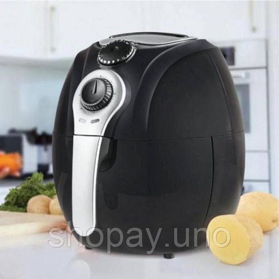 Фритюрница для семьи Domotec MS-3220 1300Вт 4.5л, Безмаслянная фритюрница для кухни QB-33 | Зображення 8