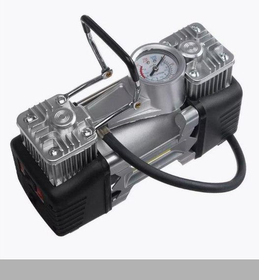 Автомобільний компресор двопоршневий V-TEKK 12В, 300Вт, 60л/хв (47576-_899)