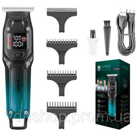 Професійна акумуляторна машинка Акумулятор VGR V-964, Машина для стрижки в домашніх умовах CH-99
