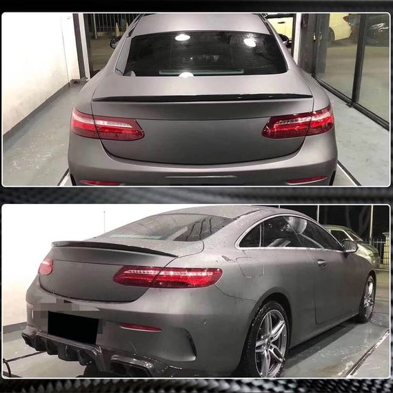 Спойлер V7 (Карбон) для Mercedes E-class coupe C238 2016-2024 рр | Зображення 4
