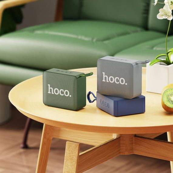 Портативна Акустика Hoco BS51 Gold brick sport navy blue | Зображення 4