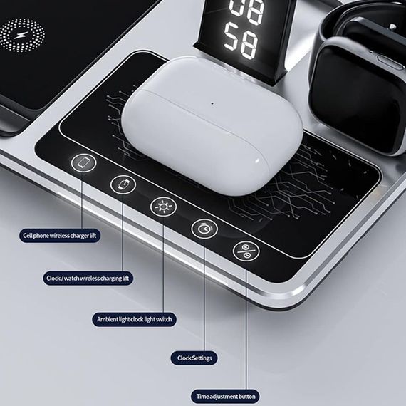 БЗП R11 4in1 with clock Silver | Зображення 4