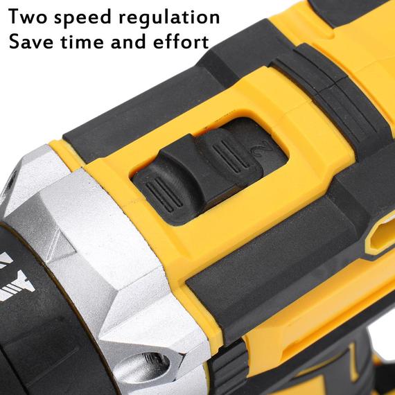 Акумуляторна дрель в чемодані з 2 аккумуляторами XPRO Power Drill 1344-1, чорний (42650-1344-1_861) | Зображення 6