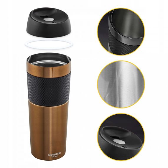 Термокухоль Mountain Goat Travel 0.4 л Brown (P-5907739315724) | Зображення 6