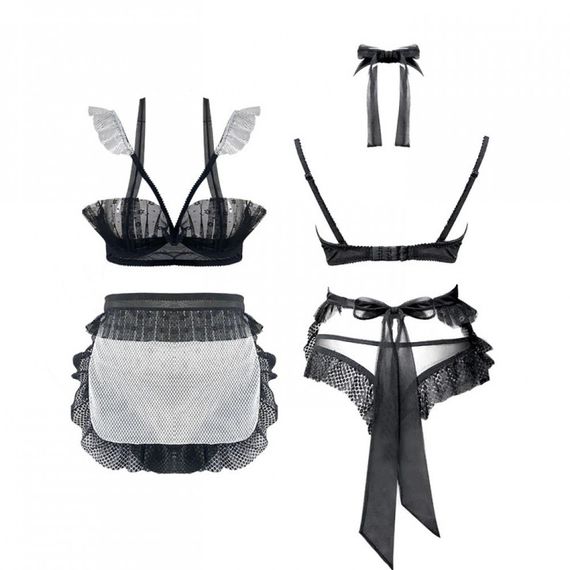 Костюм покоївки для рольової гри UPKO Role Play Costume Collection Maid, S Sex Aura | Зображення 1