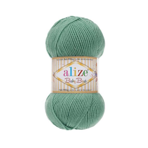Пряжа Alize Baby Best No 463 (Алізе Бебі Бест) – 10% Бамбук, 90% Антипілінг Акрил, 100г/240м