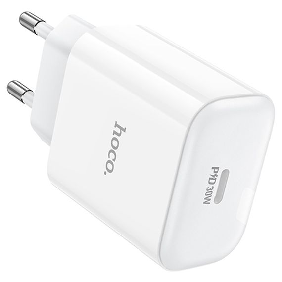 СЗУ 110-240V HOCO C76APro, USB-C, PD30W, PPS, QC3.0, White, Box | Зображення 5