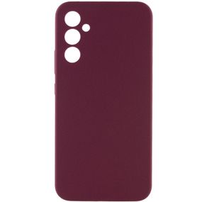 Чехол Silicone Cover Lakshmi Full Camera (AAA) для Samsung Galaxy S24+ Бордовый / Plum